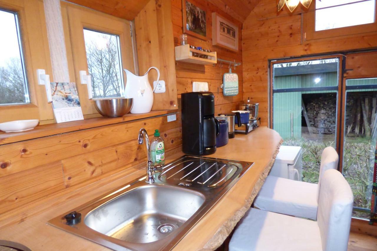 Zirkuswagen Nahe Ostsee Und Schlei Wagersrott Exteriör bild